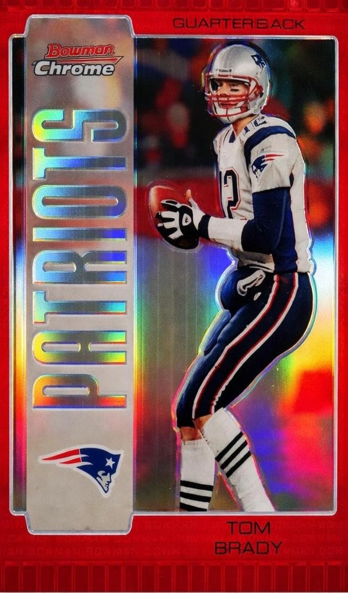 Tom Brady 2005 bowman