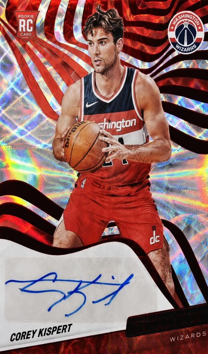 Corey Kispert 2021 panini Panini One and One