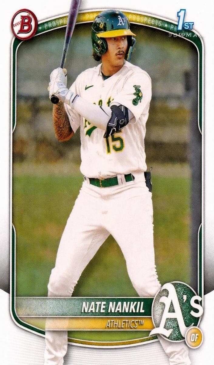 Nate Nankil 2025 bowman Bowman