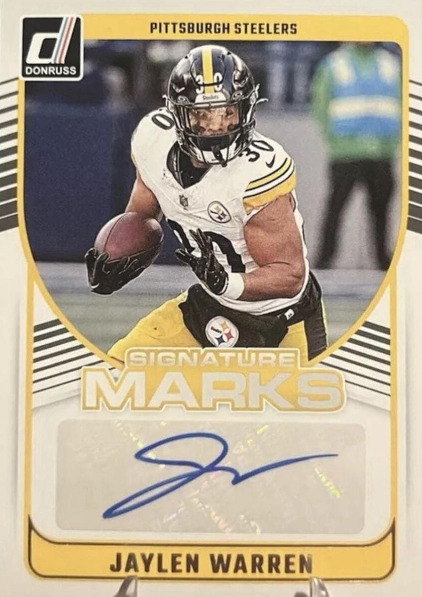 Jaylen Warren 2024 panini Panini Donruss