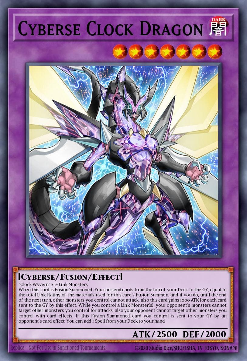 Cyberse Clock Dragon 2018 Yu-Gi-Oh! Soul Fusion