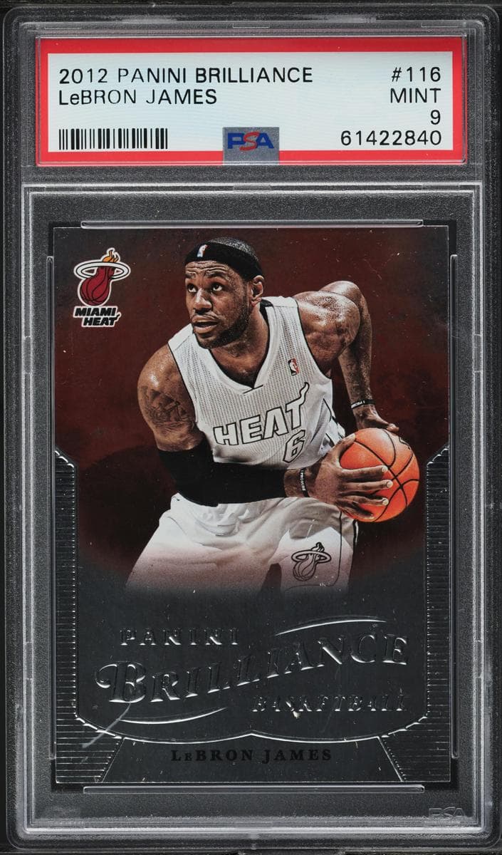 LeBron James 2012 panini