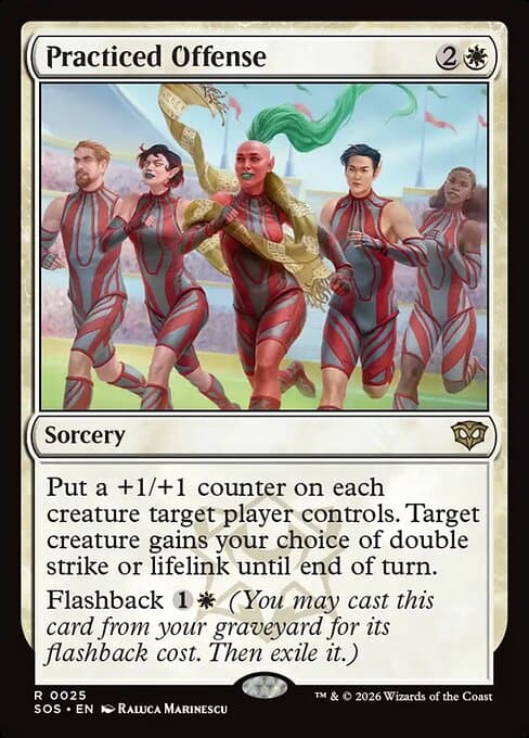 Practiced Offense 2026 Magic: The Gathering Secrets of Strixhaven Foil