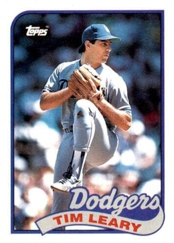 Tim Leary 1989 topps