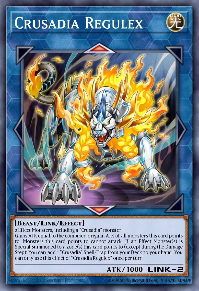 Crusadia Regulex 2018 Yu-Gi-Oh! Cybernetic Horizon