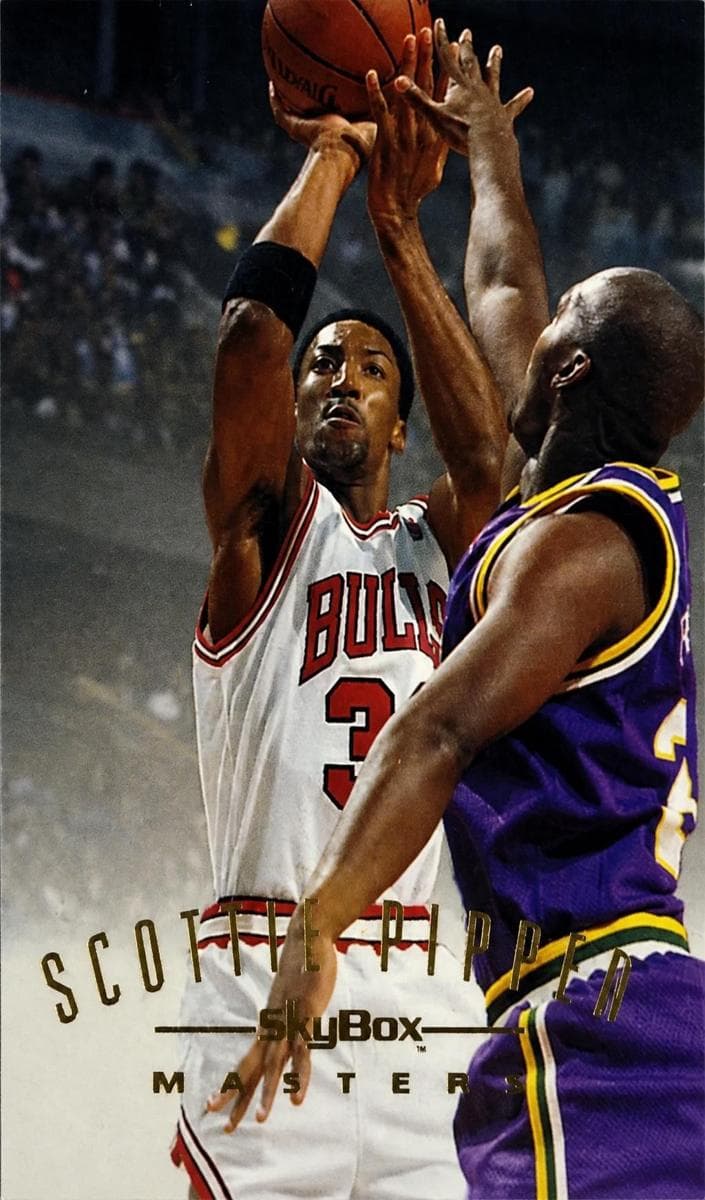 Scottie Pippen 1994 skybox Emotion