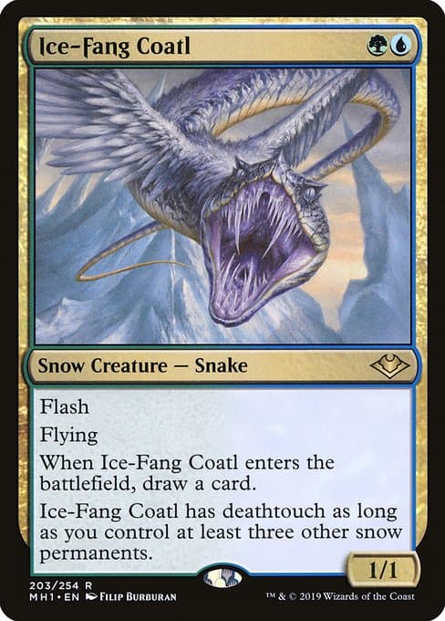 Ice-Fang Coatl 2019 Magic: The Gathering Modern Horizons
