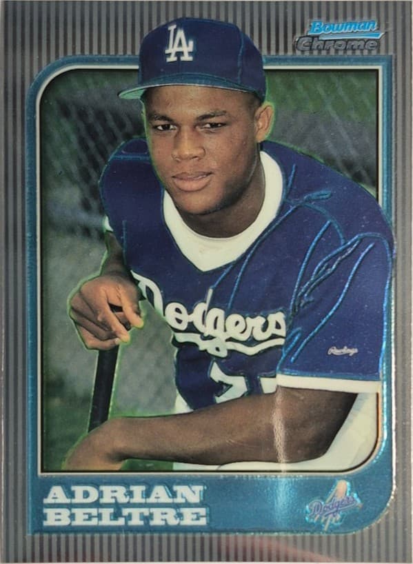 ADRIAN BELTRE HOF NM Dodgers 1997 Bowman Chrome 1997 Bowman Chrome