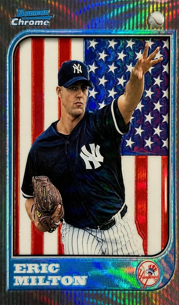 Eric Milton 1997 bowman Bowman Chrome