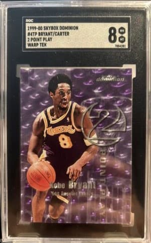 Kobe Bryant 1999 skybox Dominion