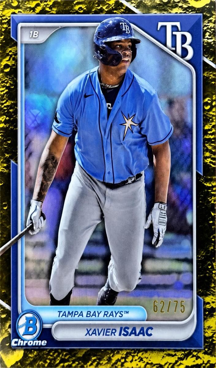 Xavier Isaac 2024 bowman Bowman Chrome Prospects