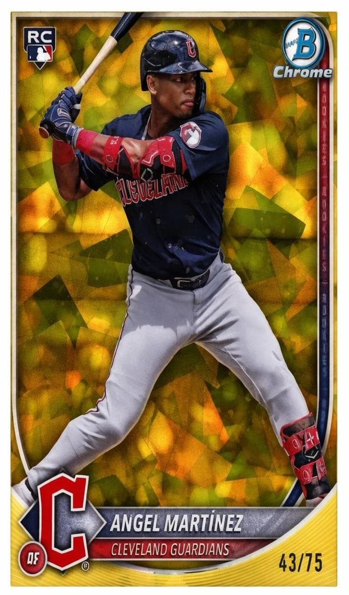 Angel Martínez trading card