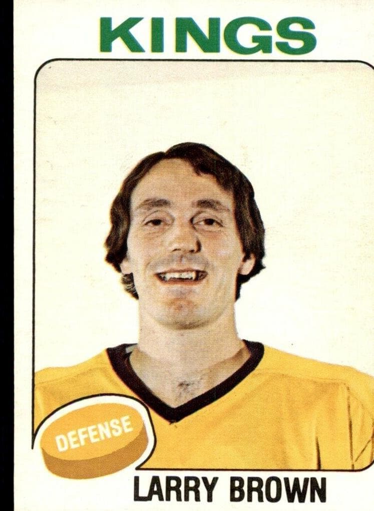 Larry Brown 1975 topps O-Pee-Chee
