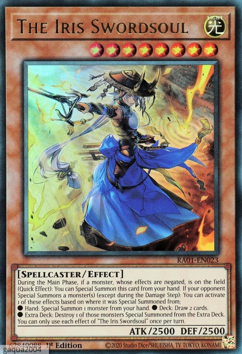 The Iris Swordsoul #ra01-en023
