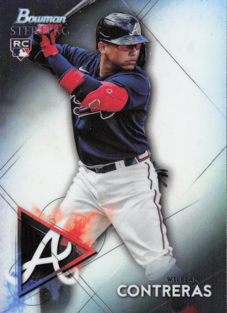 William Contreras 2021 bowman Bowman Sterling