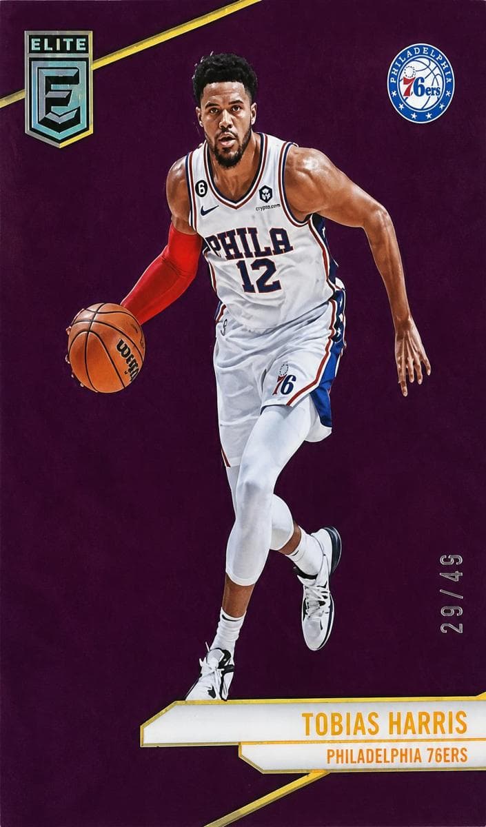 Tobias Harris 2023 panini Donruss Elite