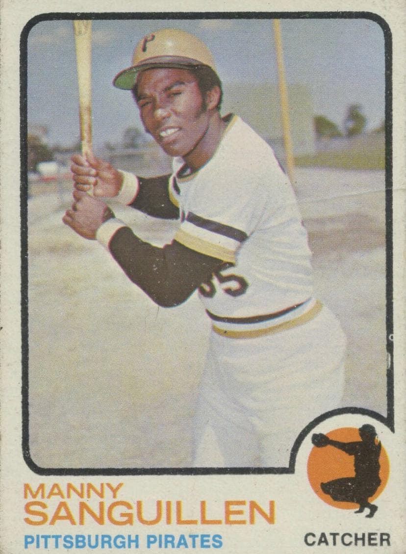 Manny Sanguillen 1973 topps Topps