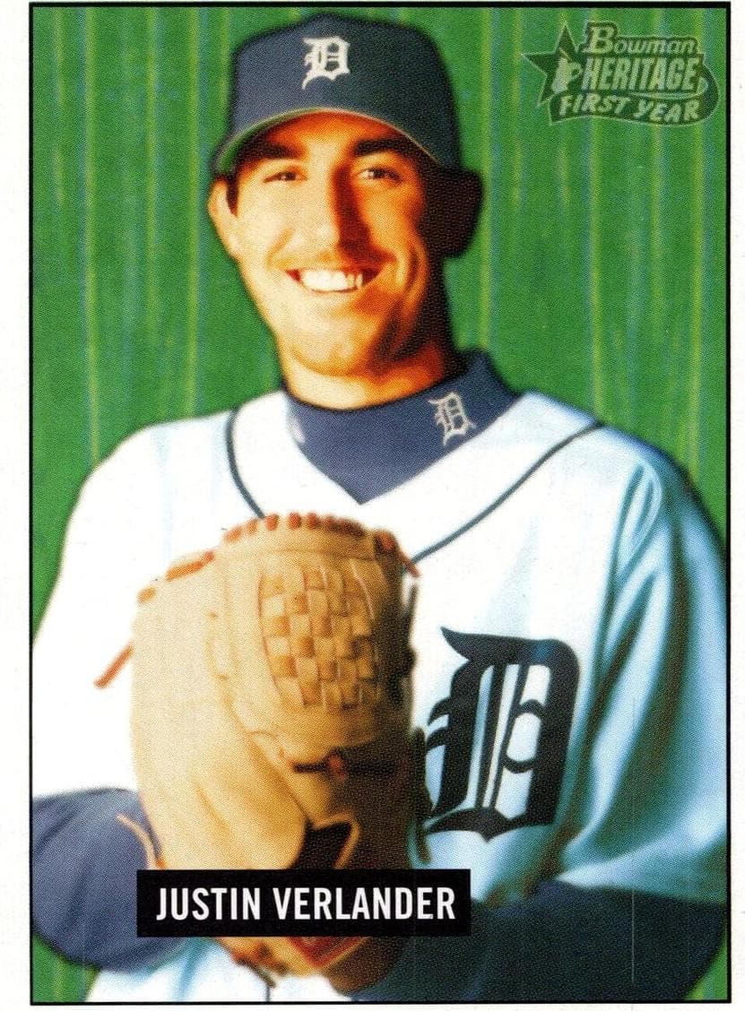 Justin Verlander 2005 bowman