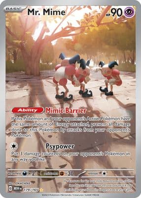 Mr. Mime trading card