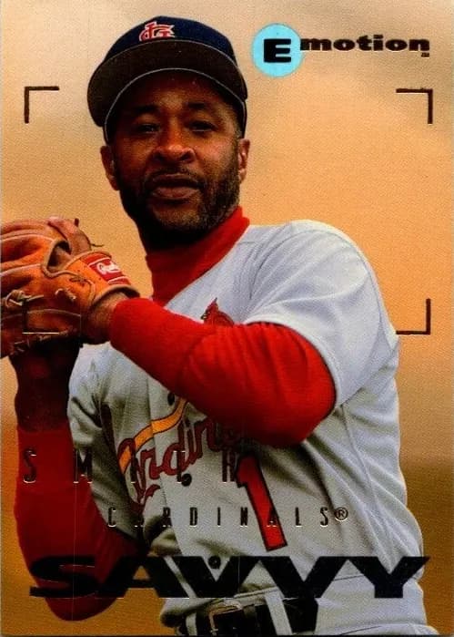 Ozzie Smith 1995 skybox Emotion