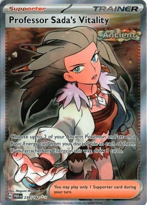 Professor Sada's Vitality trading card