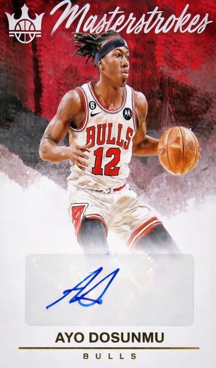 Ayo Dosunmu 2023 panini Panini Court Kings