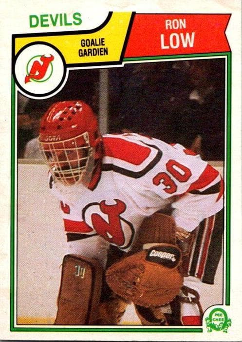 Ron Low trading card