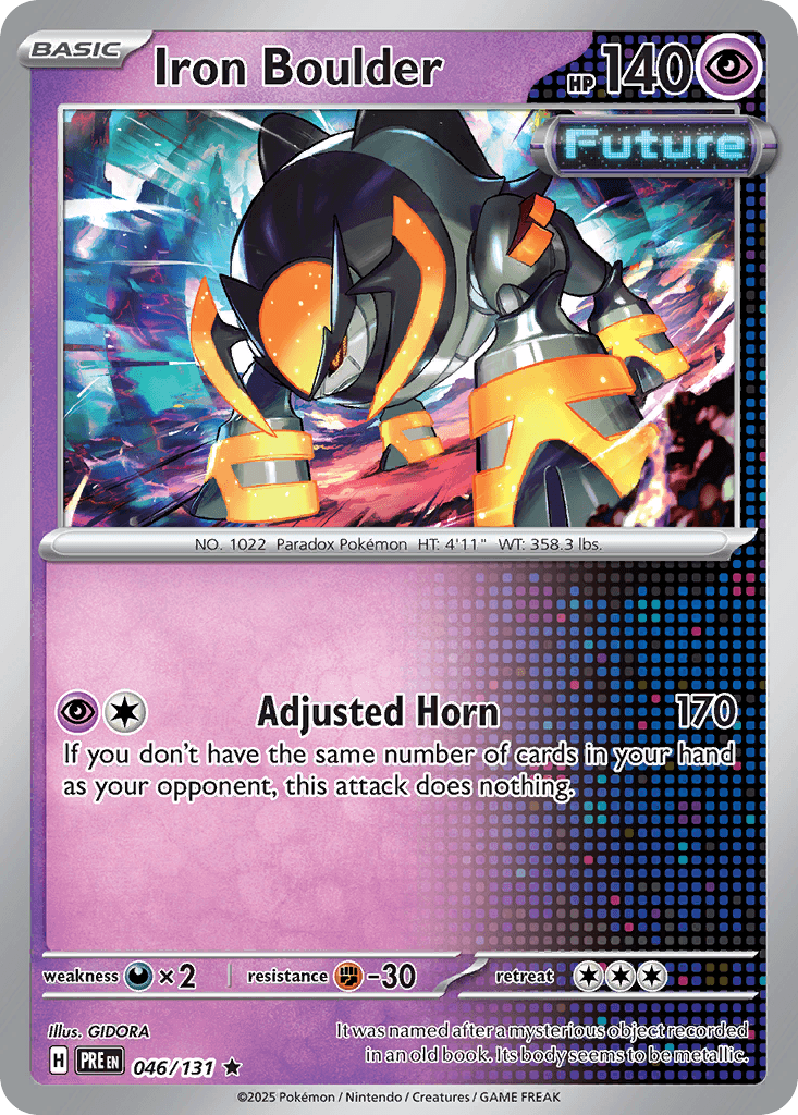 Iron Boulder 2024 Pokemon Japanese Stellar Miracle