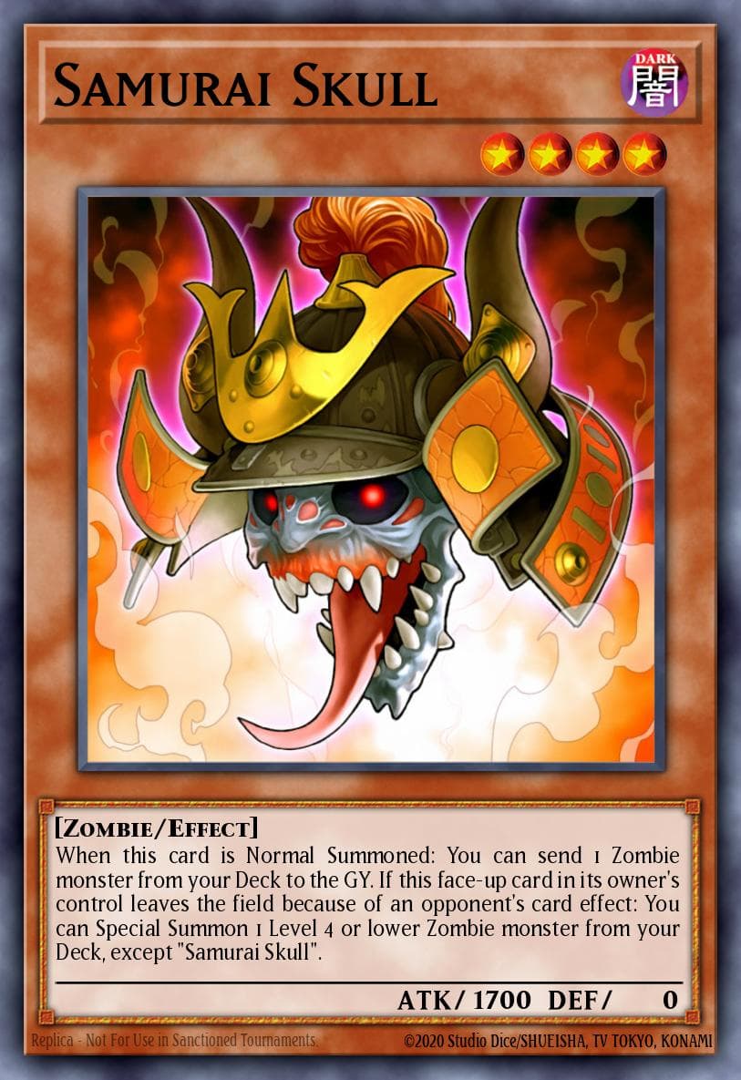 Samurai Skull 2018 Yu-Gi-Oh! Japanese Extra Pack 2018