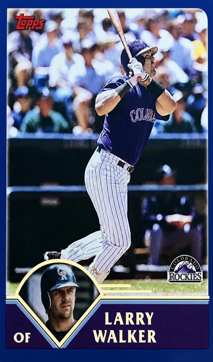 Larry Walker 2003 topps