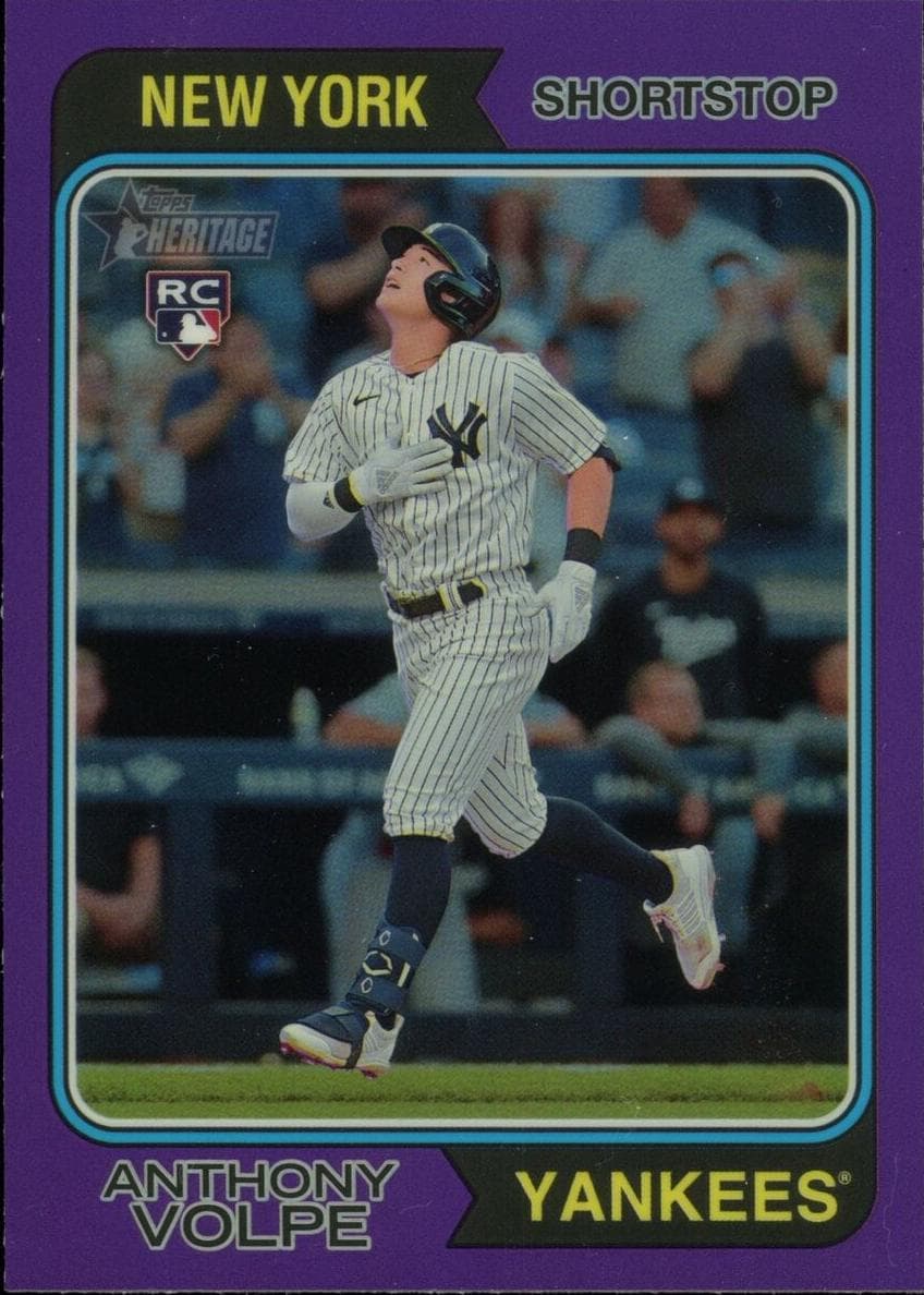 Anthony Volpe trading card