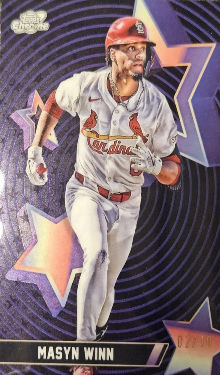 Masyn Winn 2025 topps Topps Cosmic Chrome