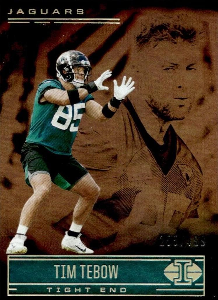 Marcedes Lewis / Tim Tebow 2021 panini