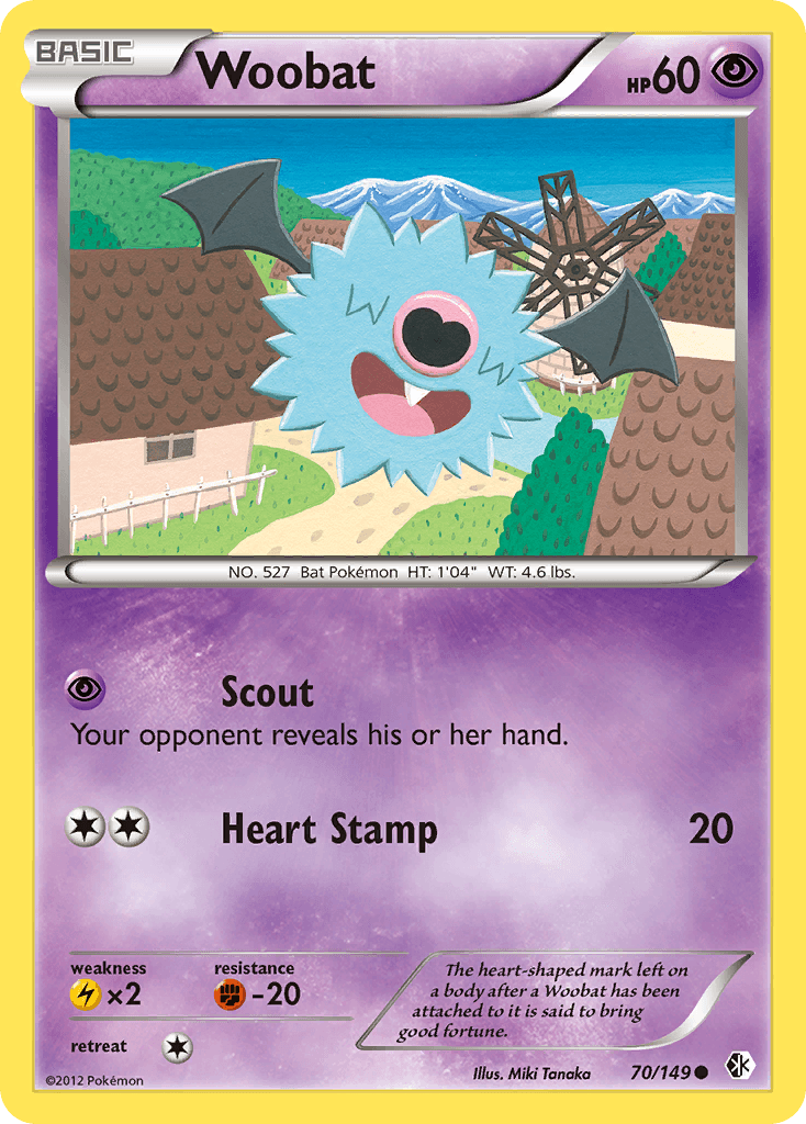 Woobat 2012 Pokemon
