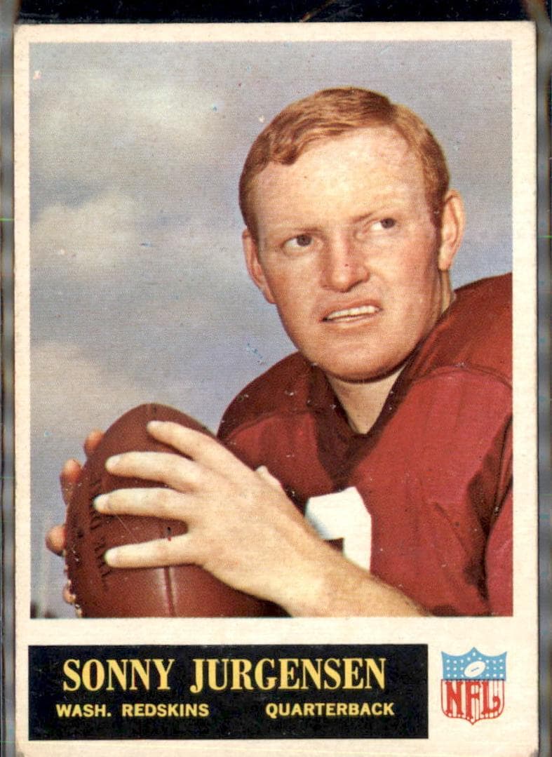 Sonny Jurgensen 1965 unknown Philadelphia