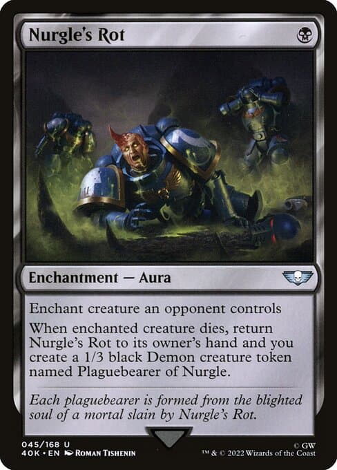 Nurgle's Rot 2022 Magic: The Gathering Warhammer 40,000