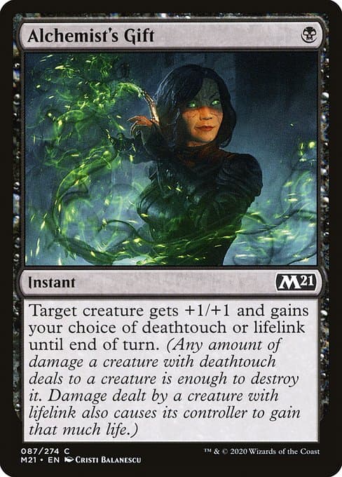Alchemist's Gift 2021 Magic: The Gathering Commander 2021