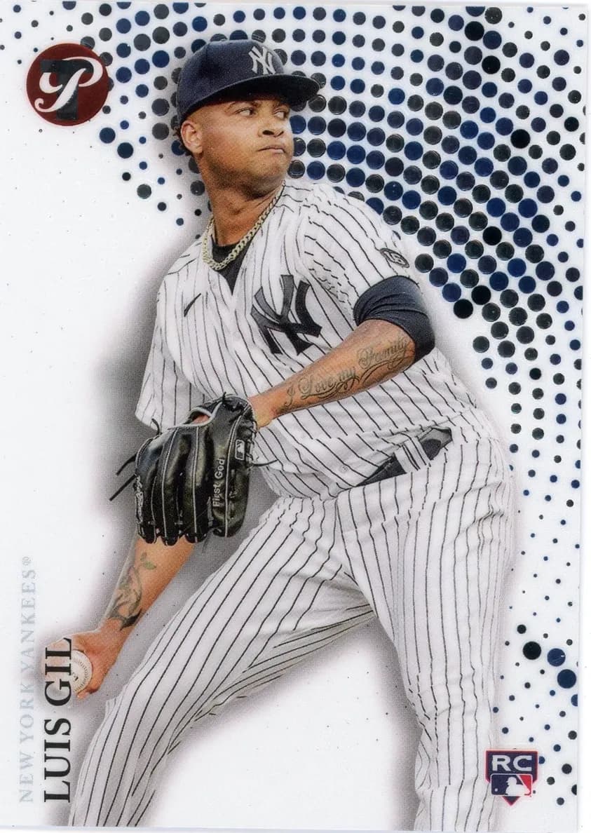 Luis Gil trading card