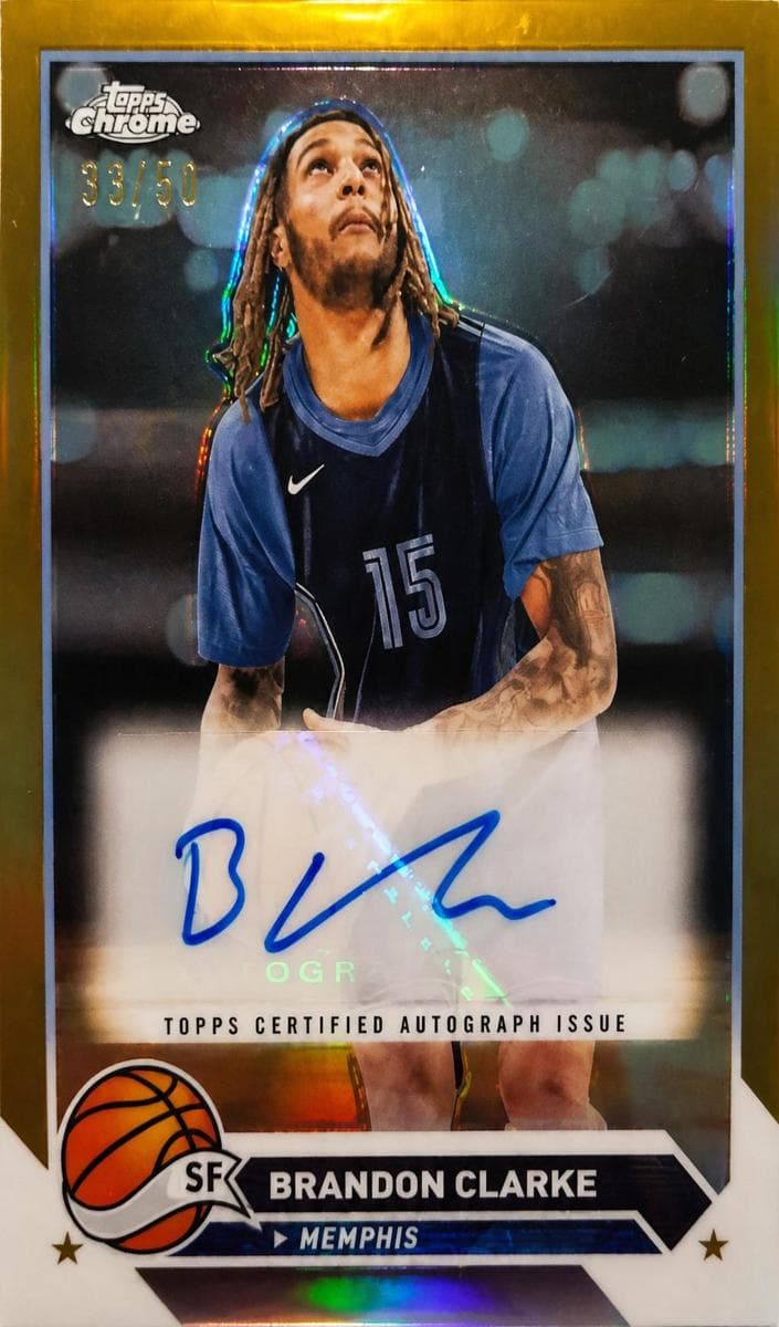 Brandon Clarke trading card