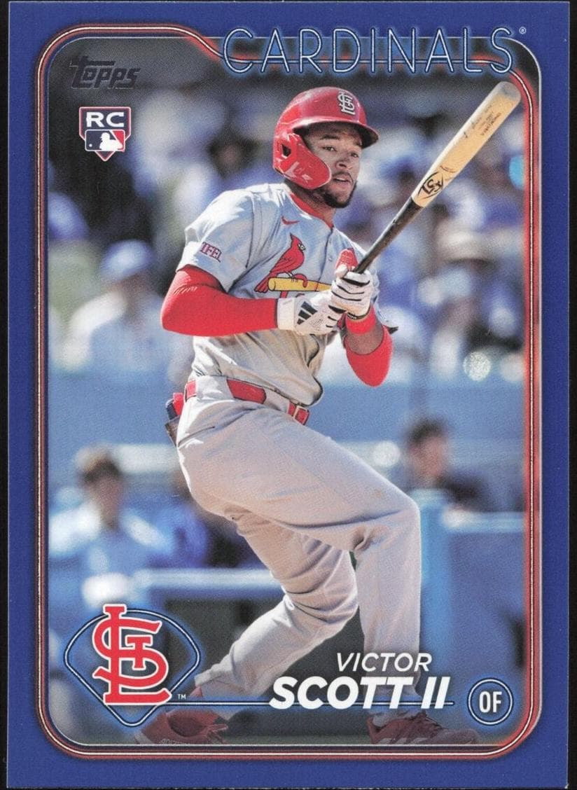 Victor Scott II trading card