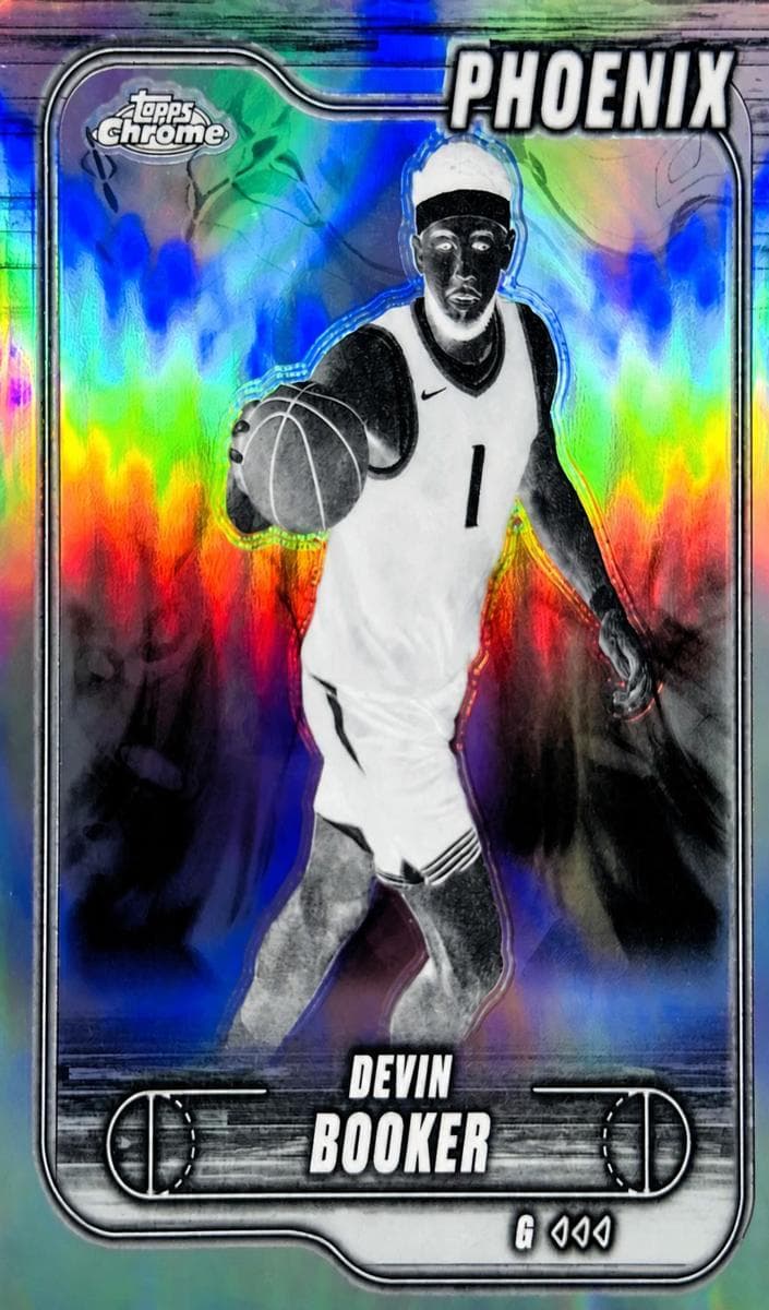 Devin Booker 2024 topps Topps Chrome