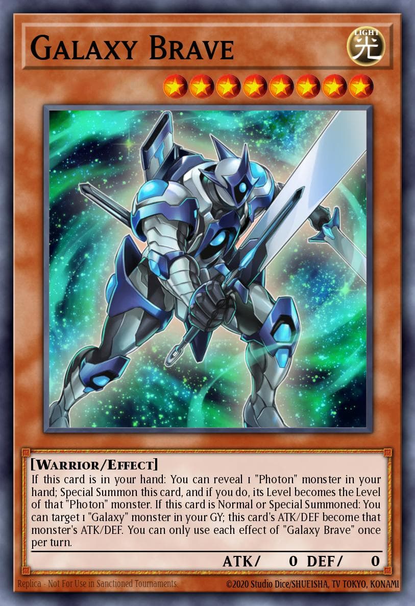 Galaxy Brave 2018 Yu-Gi-Oh! Soul Fusion