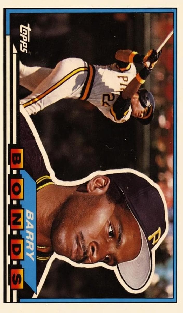 Barry Bonds 1989 topps