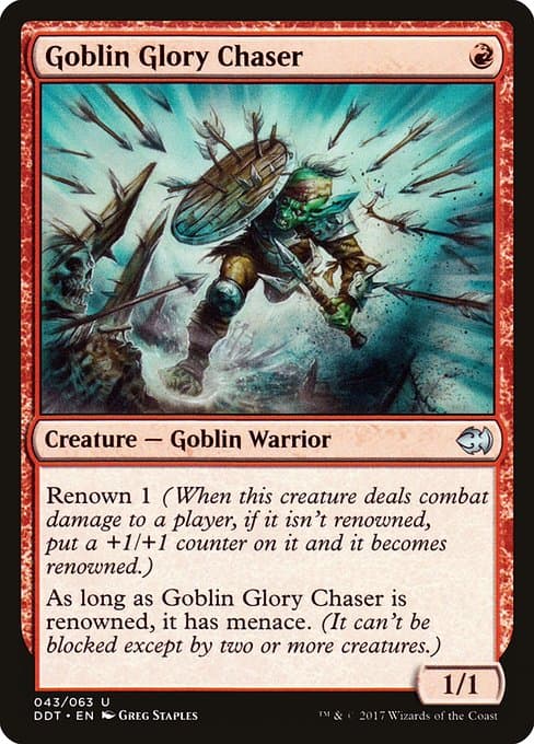 Goblin Glory Chaser 2017 Magic: The Gathering
