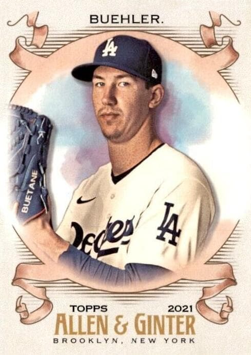 Walker Buehler 2021 topps Topps Allen & Ginter