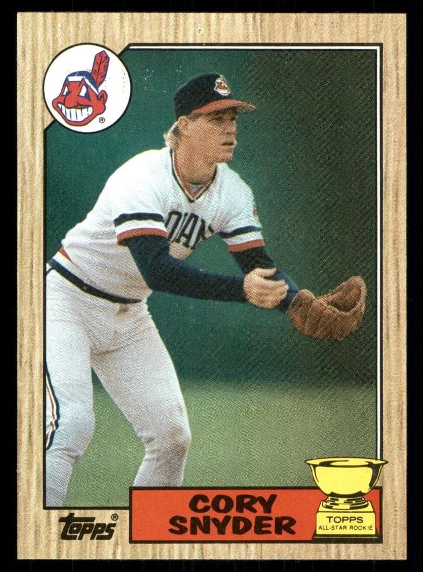 Cory Snyder trading card