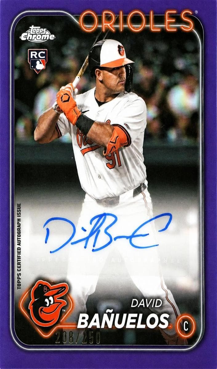 David Bañuelos 2024 topps