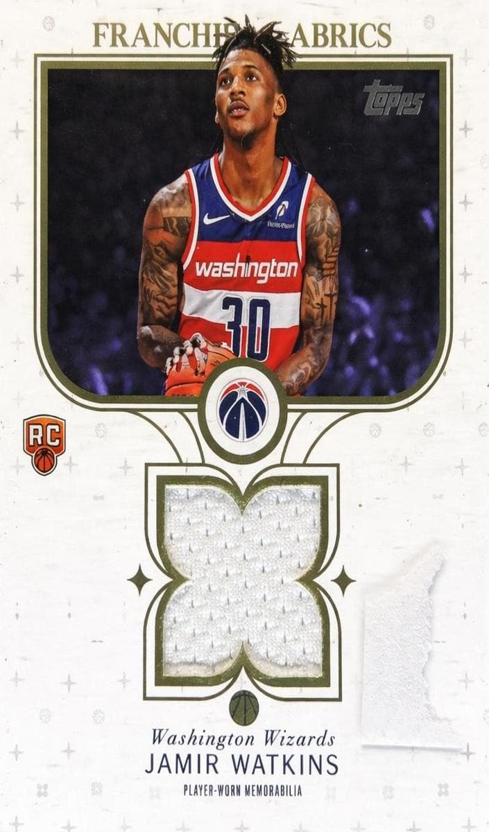 Jamir Watkins 2025 topps Topps