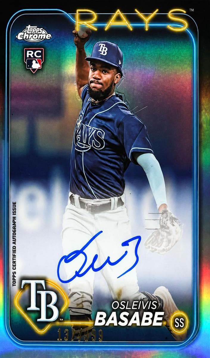 Osleivis Basabe 2024 topps Topps Chrome
