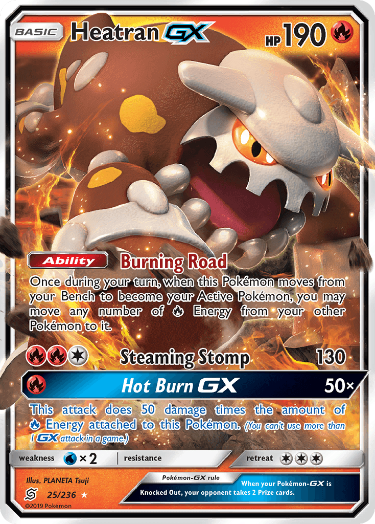 Heatran GX 2019 Pokemon